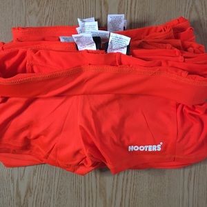 New Hooters Girl Uniform Shorts With A Crooked Tag and/or Tags Size T-Medium